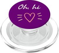 Oh Ciao Amico Felice Amore Heartbeat Romance PopSockets PopGrip per MagSafe