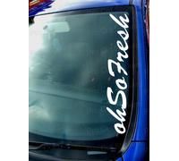 Oh Cosi Fresco Piccolo - Grande Parabrezza Auto Custom Divertente Novità Adesivo