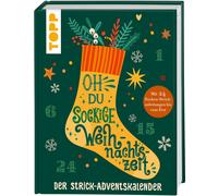 Oh du sockige Weihnachtszeit: 24 Socken bis zum Fest, mit 24 (Copertina rigida)