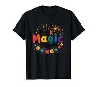 Oh Hey Pre-K Magic Maker - Regalo colorato per Insegnante Maglietta, Uomo, Nero, M