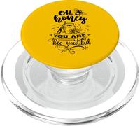Oh Honey You Are Bee Bella primavera divertimento estate api pasquali PopSockets PopGrip per MagSafe