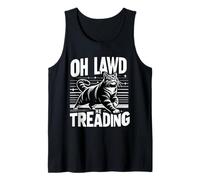 Oh Lawd He Treading Fat Cat Walking Cute Meme ||- Canotta