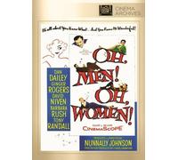 Oh, Men Oh, Women (DVD) Barbara Rush David Niven Tony Randall Dan Dailey
