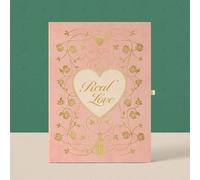 OH MY GIRL 2° album [Real Love] LOVE BOUQUET Ver. CD + P. libro + scheda + fo...