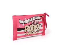 Oh My Pop! Bubblegum-Borsa da Toilette Sunny, Rosa, 29.5 x 20 cm