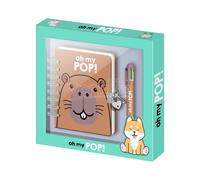 Oh My Pop! Capibara Diario + Pen Karactermania