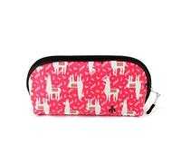 Oh My Pop! Cuzco-Astuccio da Toilette Jelly Piccolo, Rosso, 27 x 14 cm