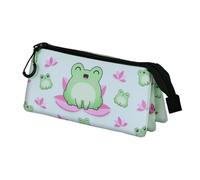 Oh My Pop Froggy-Astuccio Triplo, Turchese, 23 x 11 cm