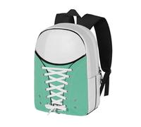 Oh My Pop Mint-Zaino Sneakers, Turchese, 30 x 40cm, Capacità 20 L