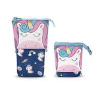 Oh My Pop Sweety-Astuccio Cute, Blu Scuro, 12 x 17 cm