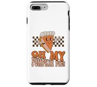 Oh My Pumpkin Pie Divertente Ringraziamento Carino Torta Di Zucca Custodia per iPhone 7 Plus/8 Plus