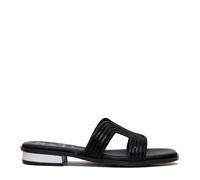 OH MY SANDALS 5590-NEGRO ciabattina con strass donna PE25
