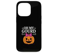 Oh My Zucca Carino Viso Di Zucca Con Fiocco Custodia per iPhone 13 Pro
