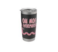 Oh No A Wormhole Spazio Solare Amore Scienza Astronomia Amanti Bicchiere termico in acciaio inox doppia parete