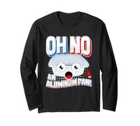 Oh No An Alluminio Pan 2025 Maglia a Manica