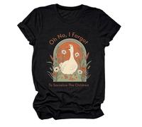 Oh No I Forgot to Socialize The Children Shirt Homeschool Mom Shirt, Nero-1, XS