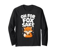 Oh per L'amor della Volpe Divertente Gioco di Parole Maglia a Manica