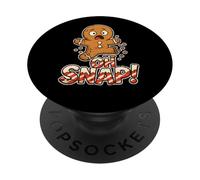 Oh Snap Biscotto Di Pan Di Zenzero PopSockets PopGrip Adesivo