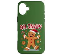 Oh Snap Funny Gingerbread Custodia per iPhone 16 Plus