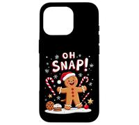 Oh Snap Funny Gingerbread Custodia per iPhone 16 Pro