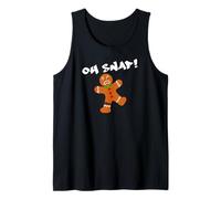 Oh Snap! Gingerbread Man Canotta