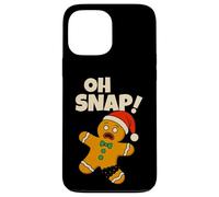 Oh Snap Gingerbread Man Funny Christmas Men Women Kids Custodia per iPhone 13 Pro Max