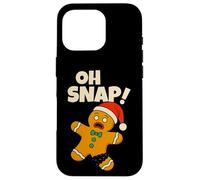 Oh Snap Gingerbread Man Funny Christmas Men Women Kids Custodia per iPhone 16 Pro
