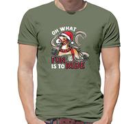 Oh What Divertente e' To Ride - T-Shirt - Cavalli Ride Natale Cavallo Natale