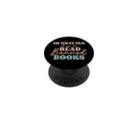 Oh What Fun it is to Read Banned Books and Coffee Fight Evil PopSockets PopGrip Adesivo