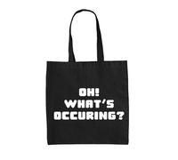 Oh What's Occuring? - Borsa Tote IN Tela - Gavin Divertente TV Nessa Stacey