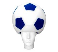 OH YEAH - Cappello in Foam Giganti Pallone da Calcio - 29 cm di altezza x 31 cm di lunghezza - Accessori Originali - Hora Pazza - Costumi - Matrimoni - Eventi a tema - PELUCAS FOAM GRANDES