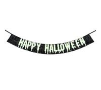 OH YEAH - Ghirlanda decorativa di Halloween - Glow in The Dark - 1,50 m - Decorazione per feste, scuole, affari ed eventi speciali - Ambienti terrificanti e divertenti per bambini e adulti