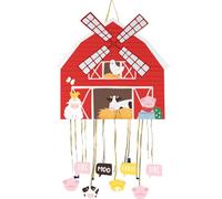 OH YEAH - Piñata di Compleanno Grande di Fattoria da 42 x 39,5 cm - Decorazione per Feste per Bambini Ragazzo e Ragazza - Piñatas Grandi da Riempire con Giocattoli e Caramelle.