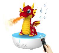 OHAANYY Diffusore per Aromaterapia, Piccolo Diffusore di Aromi per Casa, Ufficio & Camera da Letto, Design a Drago con Telecomando, 10 Suoni di Rumore Bianco, Timer 1/3/6H, Luci LED 8 Colori