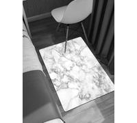 OHAGS Tappeto da Bagno Antiscivolo,Tappeto Doccia in Microfibra,Marmo, linee fratturate, effetti di superficie macchiati, retro in ceramica,Tappetino Bagno Lavabili in Lavatrice,40x60 CM