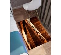 OHAGS Tappeto da Bagno Antiscivolo,Tappeto Doccia in Microfibra,Scena di omicidio, nastro di avvertenza di sicurezza sulla scena del crimine, arma,Tappetino Bagno Lavabili in Lavatrice,60x90 CM