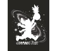 Ohana Air Composition Notebook: Space Galaxy | Alien Journal | Family stitch | Hawaiian Jordan | Kids | Teens | Adults | Gift Idea | Wide Ruled | 7.5x9.25 inches | 120 page