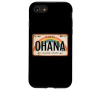 Ohana Hawaiian Family Tee Retro Hawaii Targa Arcobaleno Custodia per iPhone SE (2020) / 7/8