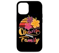 Ohana Means Family Hawaii 70s Retro Vintage Hawaii Regali Hawaii Custodia per iPhone 12/12 Pro