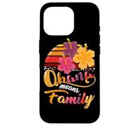 Ohana Means Family Hawaii 70s Retro Vintage Hawaii Regali Hawaii Custodia per iPhone 16 Pro