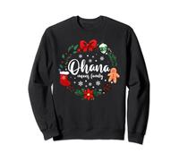 Ohana Means Family Vacanze di Natale Vacanza Abbinata Felpa