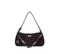 OHERUWKLS Borsa A Tracolla Da Donna in Pelle Scamosciata Y2K Crossbody Fashion Autunno E Inverno Con Borsa Con Cerniera,Caffè