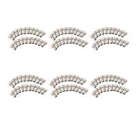 Ohewiiuk 120Pcs CCTV RG6 F-Type Twist-on coassiale cavo coassiale RF connettore maschio