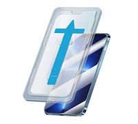 ohfruit Pellicola protettiva per iPhone 14 13 12 Pro Plus Pro Max, pellicola in vetro temperato allineamento automatico antistatico anti-graffio senza polvere protezione degli occhi HD per iPhone 14