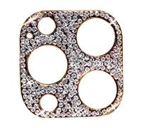 ohfruit per iPhone 14 13 Pro Plus Pro Max Mini Pellicola Protettiva Obiettivo Della Macchina Fotografica Bling Glitter Brillante Diamante Metallo Lente Decorazione Accessori Copertura Della Copertura