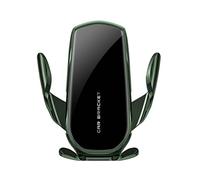 ohfruit Supporto per telefono per auto, supporto universale a induzione a gravità, supporto universale, supporto per telefono con presa d'aria regolabile per auto, colore: Verde