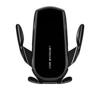 ohfruit Supporto per telefono per auto, supporto universale a induzione a gravità, supporto universale, supporto regolabile per presa d'aria per auto, nero