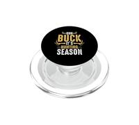 Ohh Buck It's Hungting Season Hunter Life Adventure Nature PopSockets PopGrip per MagSafe