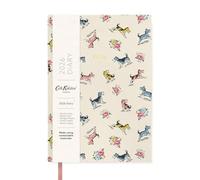 Ohh Deer Agenda 2026 Cath Kidston, rilegata in tessuto, formato A5, visualizzazione settimanale, con planner mensile, Billie and Friends