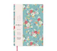 Ohh Deer Clifton Rose - Agenda 2026 Cath Kidston, rilegata in tessuto, formato A5, visualizzazione settimanale, con planner mensile